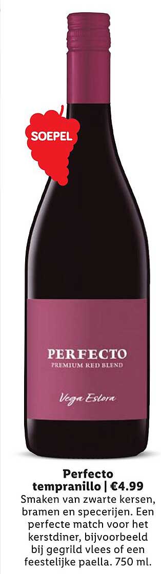 Perfecto tempranillo