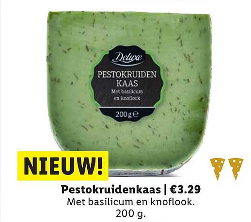 Pestokruidenkaas