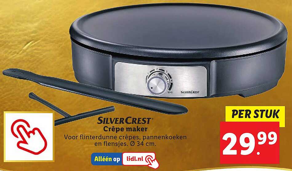 SilverCrest Crêpe maker