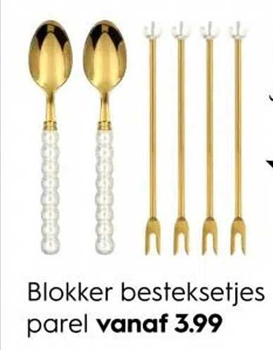 Blokker besteksetjes parel