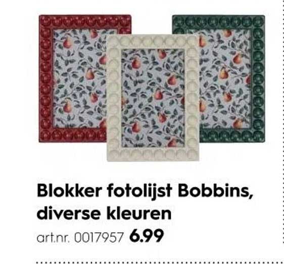 Blokker fotolijst Bobbins, diverse kleuren