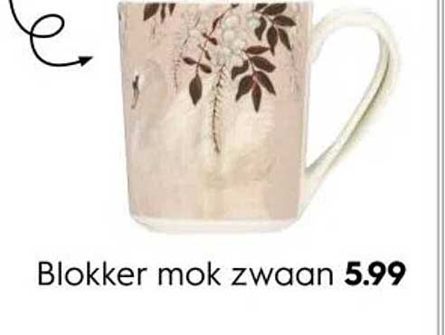 Blokker mok zwaan