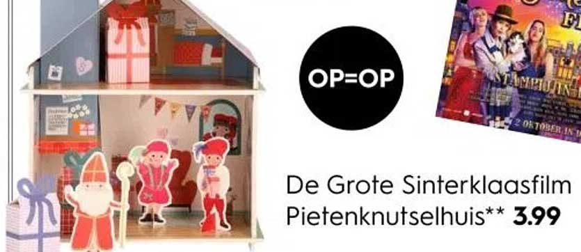 De Grote Sinterklaasfilm Pietenknutselhuis**