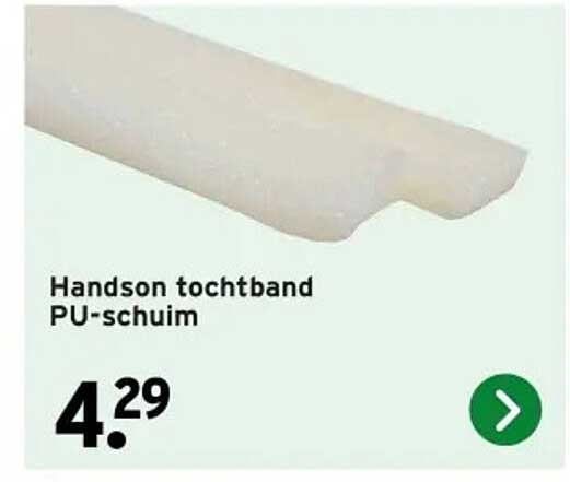 Handson tochtband PU-schuim