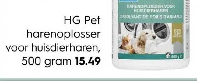 HG Pet harenoplser voor huisdierharen