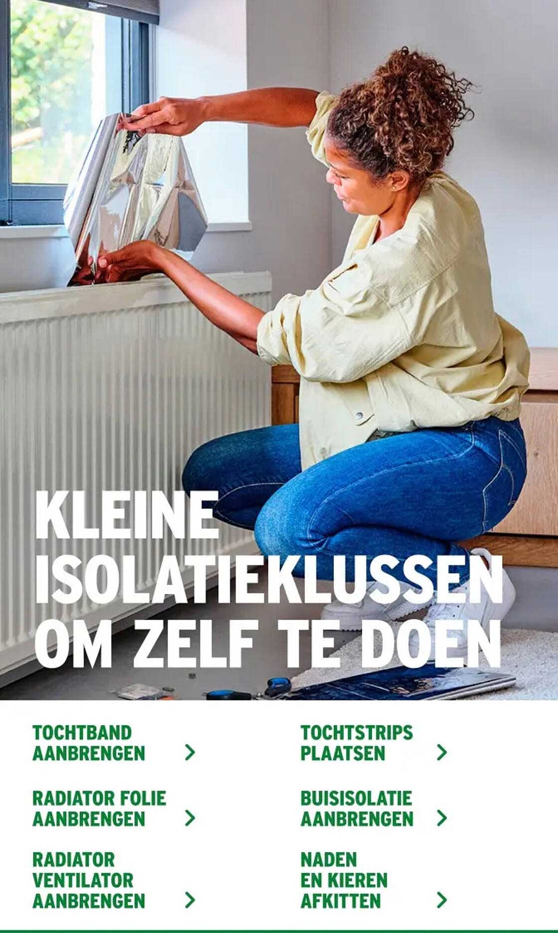 KLEINE ISOLATIEKLUSSEN OM ZELF TE DOEN