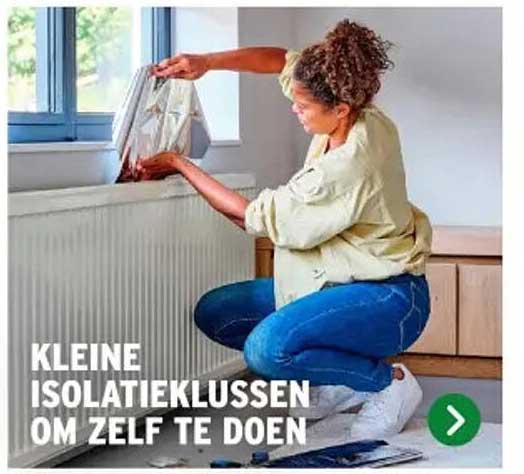 KLEINE ISOLATIEKLUSSEN OM ZELF TE DOEN