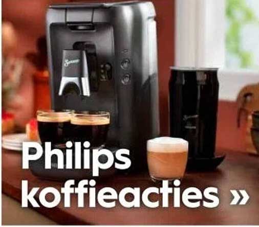 Philips koffieacties