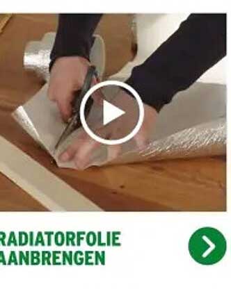 Radiatorfolie Aanbrengen