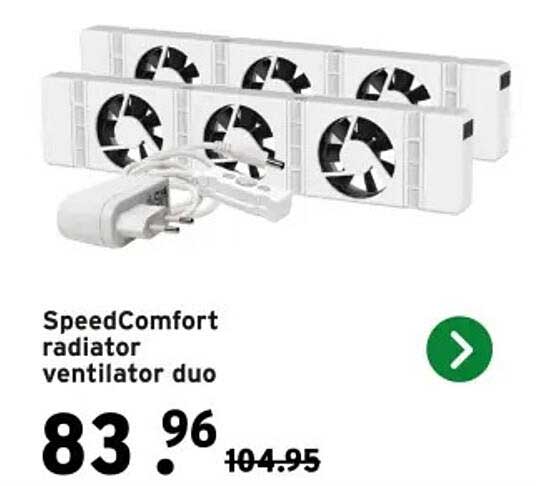 SpeedComfort radiator ventilator duo