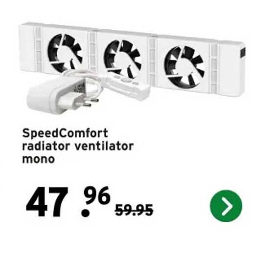 SpeedComfort radiator ventilator mono