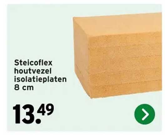 Steicoflex houtvezel isolatieplaten