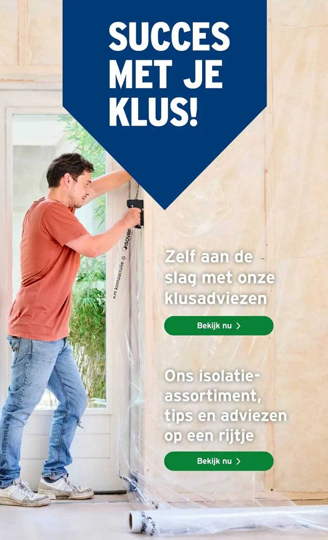 SUCCES MET JE KLUS!