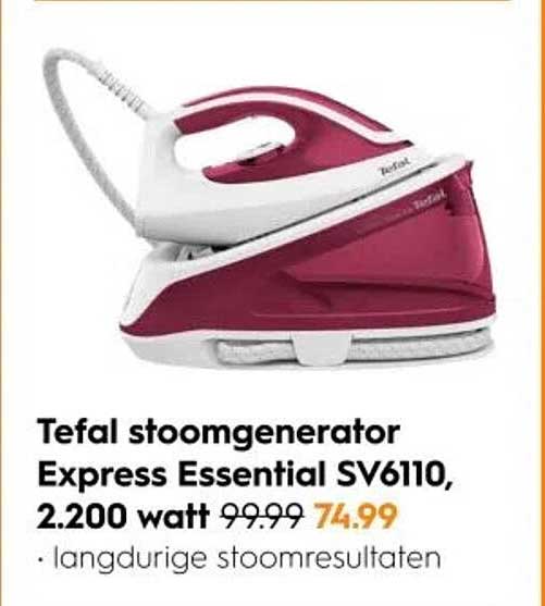 Tefal stoomgenerator Express Essential SV6110