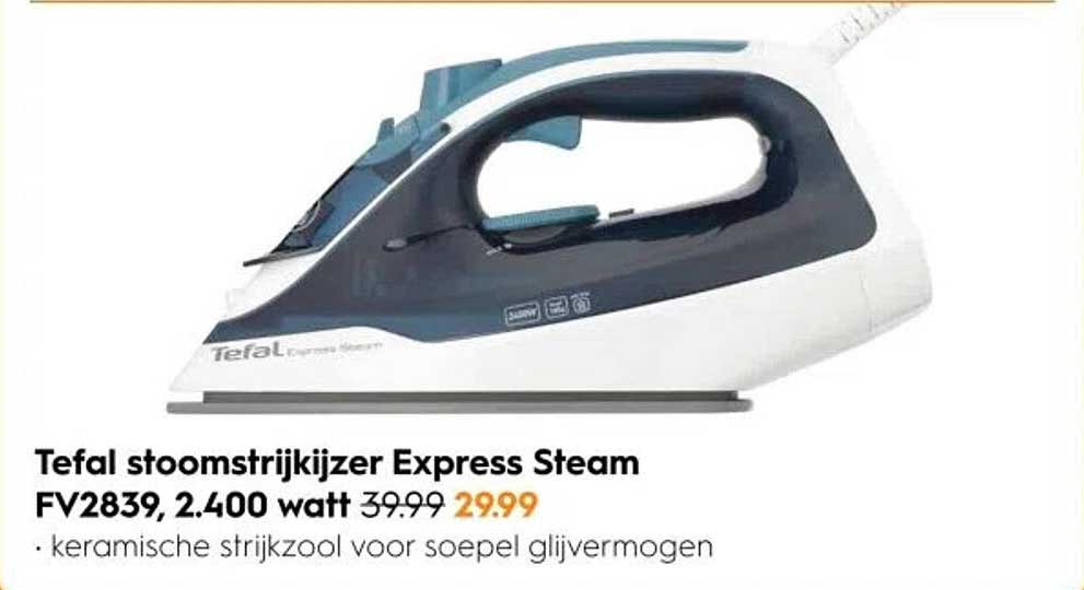 Tefal stoomstrijkijzer Express Steam FV2839