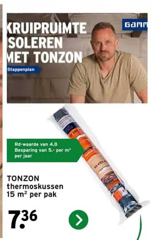 TONZON thermoskussen