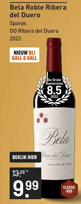 Bela Roble Ribera del Duero