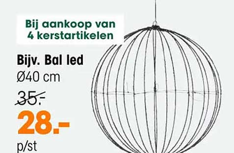 Bijv. Bal led