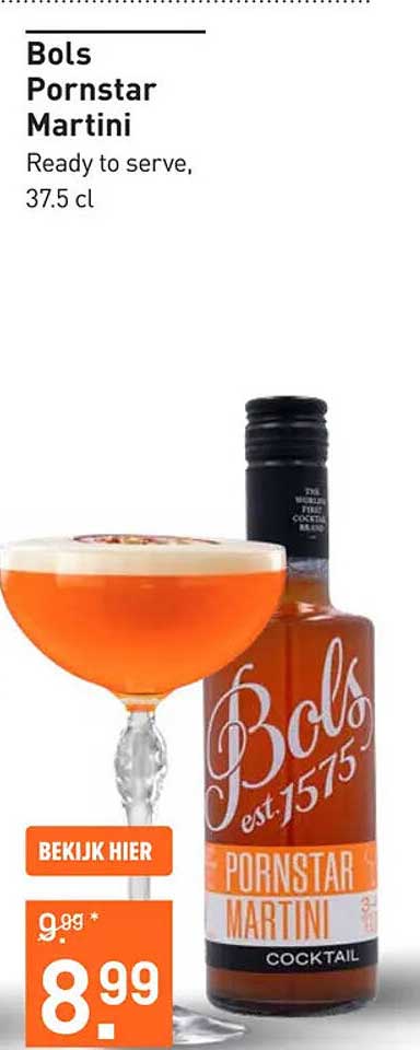 Bols Pornstar Martini