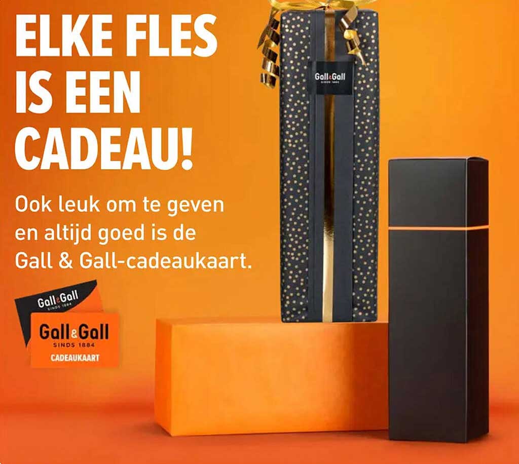 ELKE FLES IS EEN CADEAU!