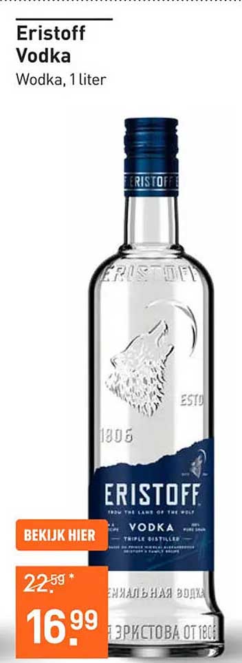 Eristoff Vodka