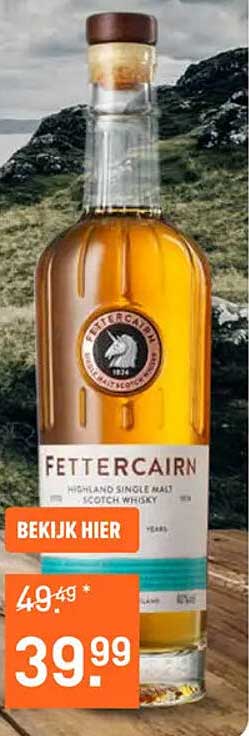 Fettercairn Highland Single Malt Scotch Whisky