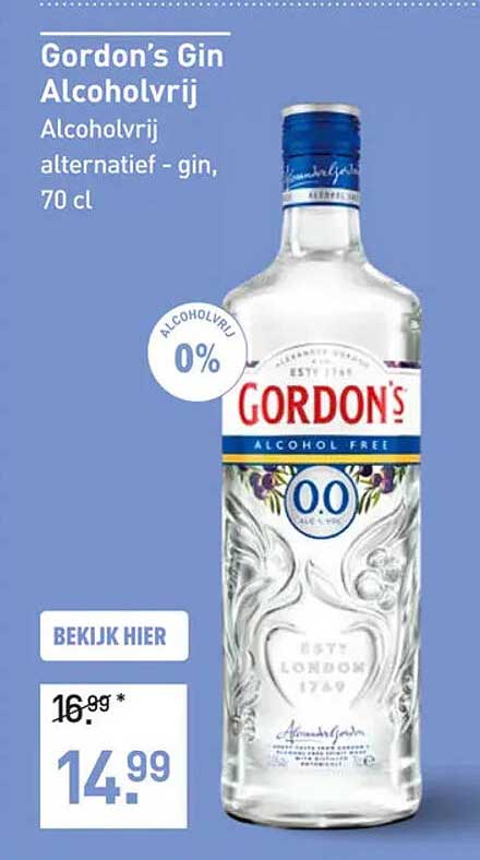 Gordon’s Gin Alcoholvrij