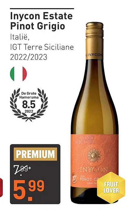 Inycon Estate Pinot Grigio