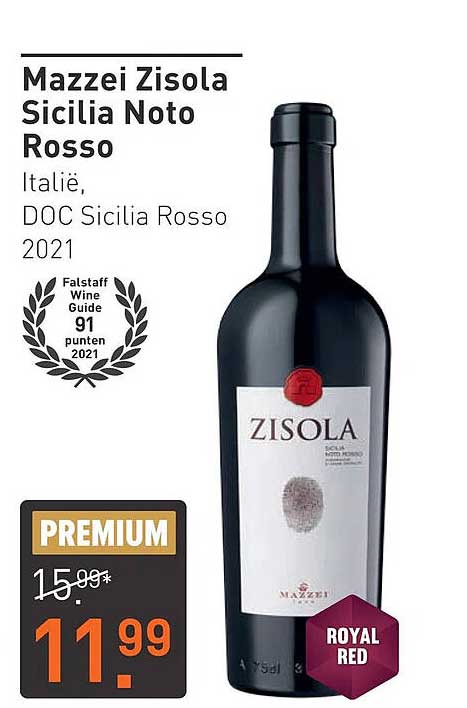 Mazzei Zisola Sicilia Noto Rosso