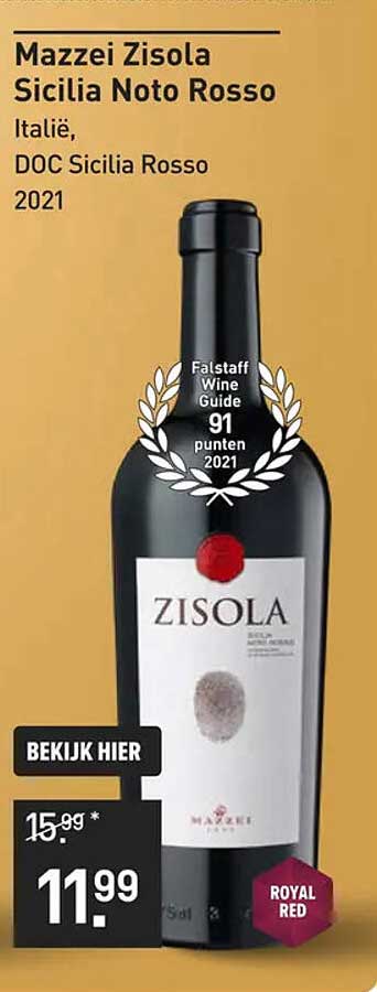 Mazzei Zisola Sicilia Noto Rosso