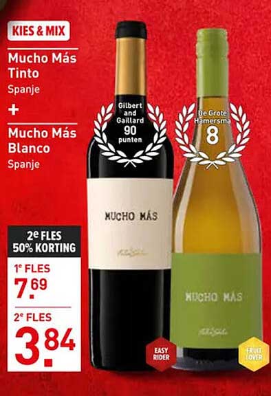 Mucho Más Tinto + Mucho Más Blanco