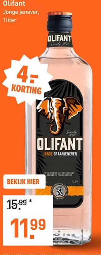 Olifant Jonge jenever