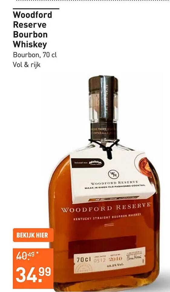 Woodford Reserve Bourbon Whiskey