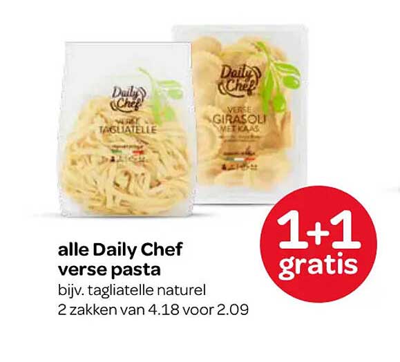 alle Daily Chef verse pasta