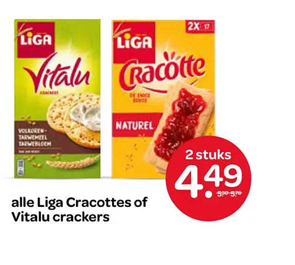 alle Liga Cracottes of Vitalu crackers