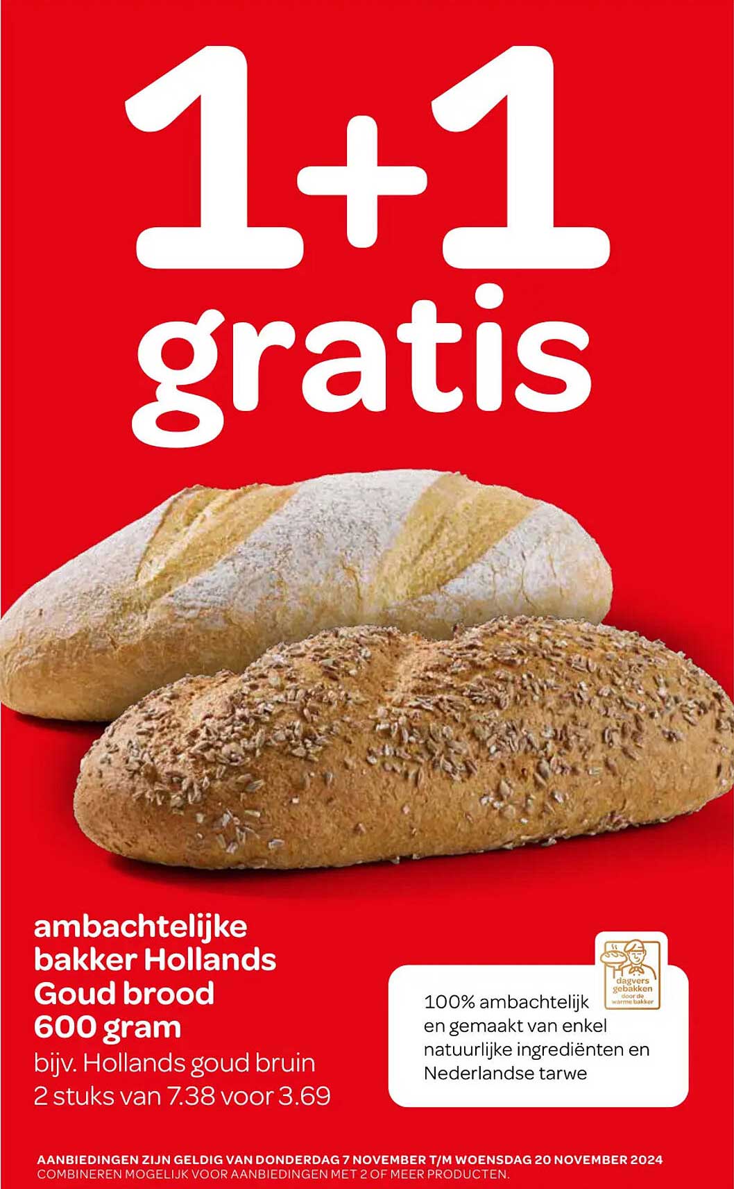 ambachtelijke bakker Hollands Goud brood