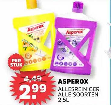 ASPEROX ALLESREINIGER ALL SOORTEN