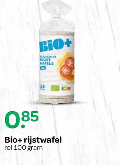 Bio+ rijstwafel