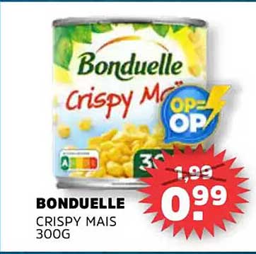 BONDUELLE CRISPY MAIS