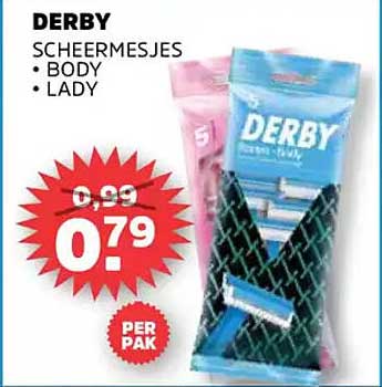 DERBY SCHEERMESJES