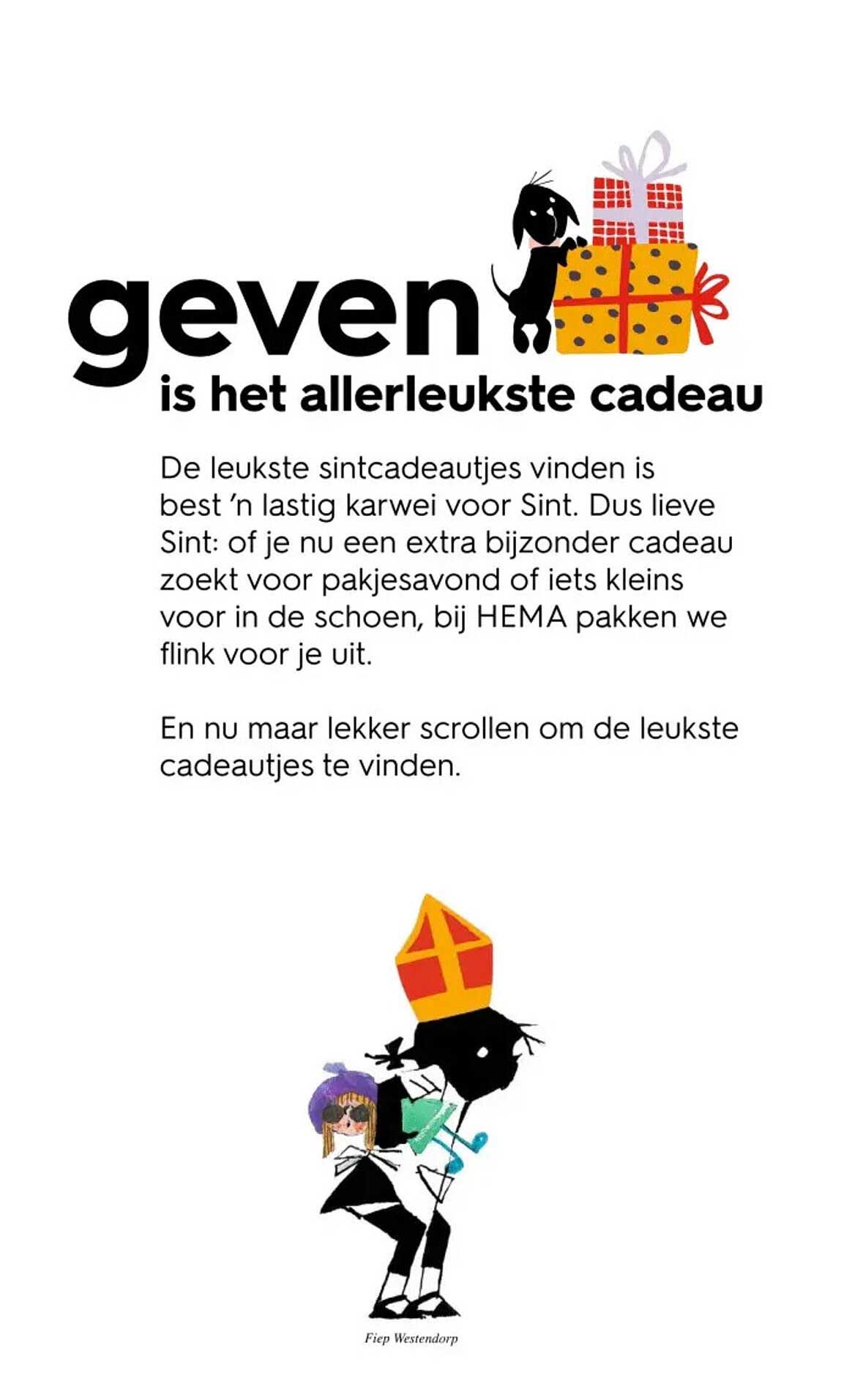 geven  
is het allerleukste cadeau