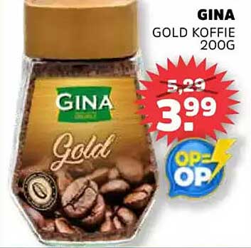 GINA GOLD KOFFIE