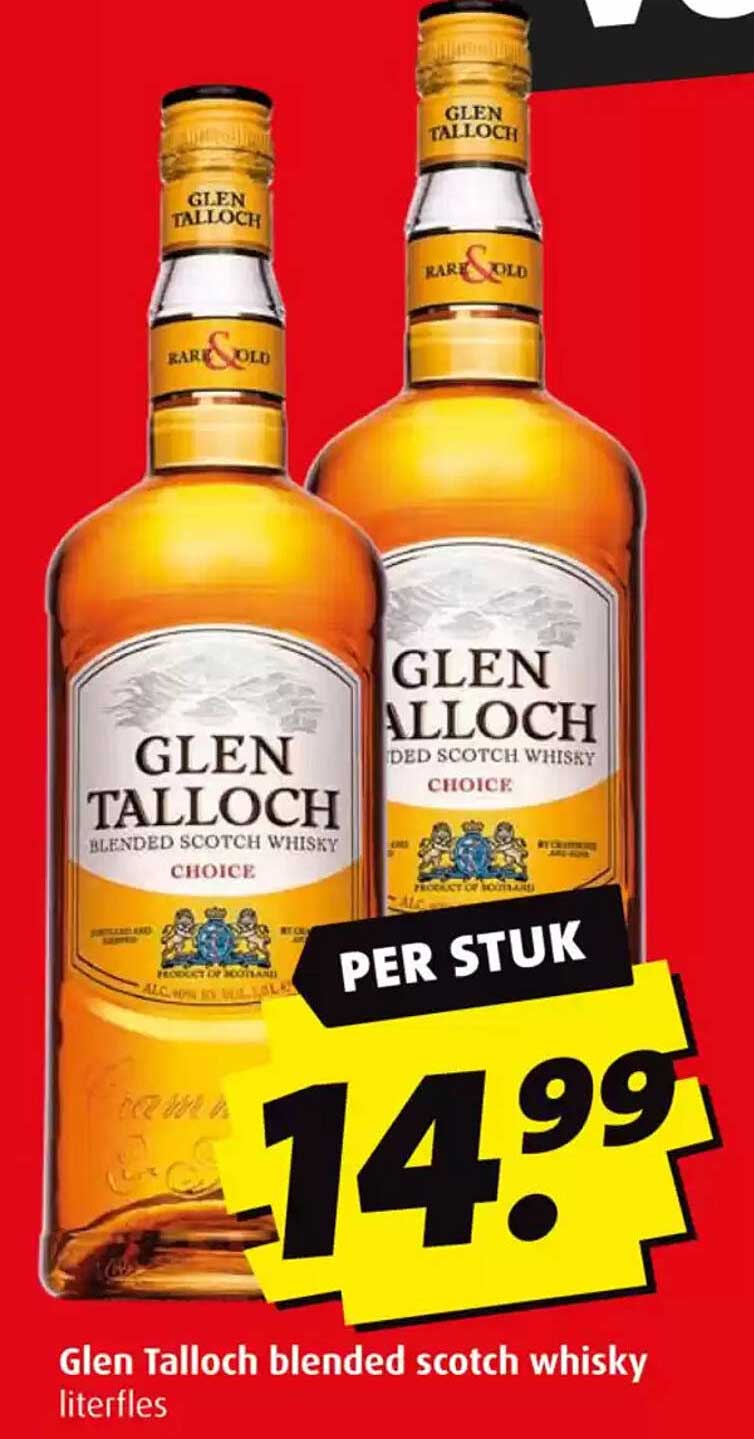 Glen Talloch blended scotch whisky