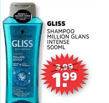 GLISS SHAMPOO MILLION GLANS INTENSE