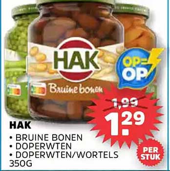 HAK Bruine bonen