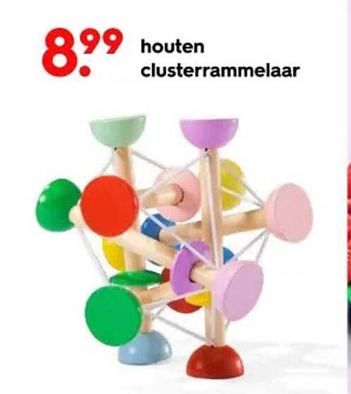 houten clusterrammelaar