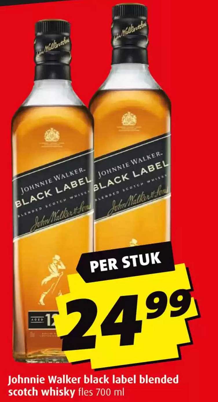 Johnnie Walker Black Label Blended Scotch Whisky