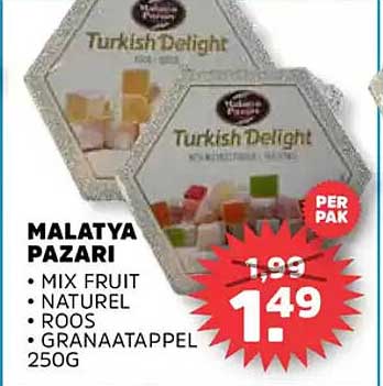 Malatya Pazari Turkish Delight