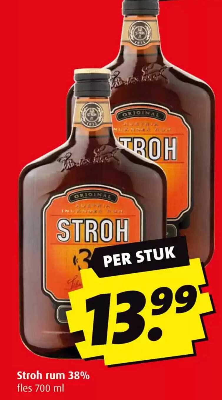 Stroh rum 38%