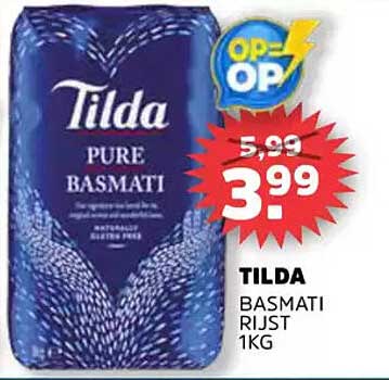 TILDA BASMATI RIJST 1KG